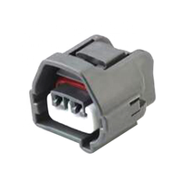 2 Pin Sensor engkol kamera mobil wanita colokan TS konektor Harness kabel ekor babi 7083-7023-40