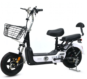 Mini-moto/vélo électrique professionnel pour adultes, fabriqué en Chine, avec pédales, moteur à moyeu arrière, batterie au plomb-acide, modèle Happy électronique - Product Image 5