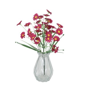 Flores Artificiales de Margarita Jessie de 35 cm, Flores de Seda para Decoración de Jardín Exterior, Accesorios para Bodas y Hogar, Rosa, Azul, Amarillo, Naranja, Rojo - Product Image 5