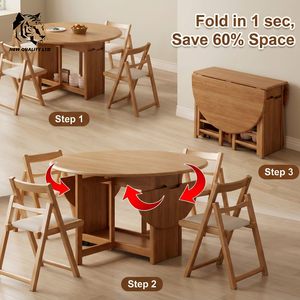 Meubles de salle à manger en bois, fabrication chinoise, prix bas, personnalisables, grand stock, prêts à être expédiés, nouvelle collection. - Product Image 5