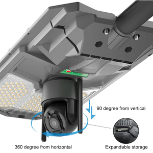 Lampadaire <span class=keywords><strong>Solaire</strong></span> Intégré Tout-en-un Haute Luminosité IP65 Étanche avec Capteur Radar pour Éclairage Extérieur de Projets Routiers et Autoroutiers - Product Image 5