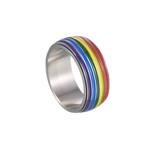 Anillo Giratorio Arcoíris 2026 para Hombre y Mujer, Popular en Europa y América, Éxito <span class=keywords><strong>de</strong></span> Ventas en  y <span class=keywords><strong>Shein</strong></span> - Product Image 2