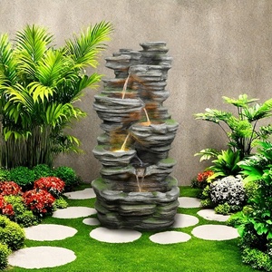 Verwandeln Sie Ihren Auenbereich mit einzigartigen knstliche steingarten  wasserflle fr den garten Designs
