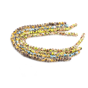 Gros Stock 8*6mm <span class=keywords><strong>Couleurs</strong></span> Mélangées Cristal <span class=keywords><strong>et</strong></span> Lampwork Perles Rondes En Vrac pour DIY Fabrication de Bijoux Bracelets - Product Image 4