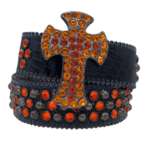 Cinturón de Aleación Brillante de Diseño Personalizado de Fábrica, de Alta Calidad, con Pedrería, Estilo Hip Hop, Cinturón BB <span class=keywords><strong>Simon</strong></span> - Product Image 5