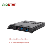OPS plugkable modul instalasi Intel Core I3-8100 CPU Intel H310 Chipset 4GB SO-DIMM DDR4 2400MHz memori OPS modul Pluggable