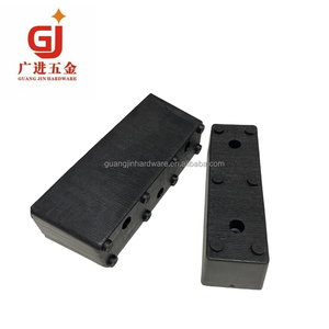 Patas de Plástico para Sofá, Patas de Muebles, Patas para Mesa de Noche, Patas de Plástico Negras en Forma de L para Accesorios de Ferretería - Product Image 4