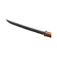 Couteau de poche tactique EDC de haute qualité GC, lame pliante en acier inoxydable, manche en bois de caoutchouc, épaisseur de 3,0 mm, garantie 1 an