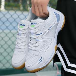 Vente en gros Chaussures de Pickleball Hommes et Femmes Chaussures de Badminton PU Chaussures de Badminton Blanches Professionnelles pour <span class=keywords><strong>Handball</strong></span> - Product Image 3