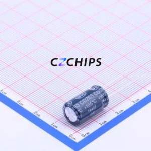 Condensador Electrolítico de Aluminio de Orificio Pasante ECR1HBK221MLL100016, Orificio Pasante, D10xL16mm 220uF 20% 50V 5mm - Product Image 1