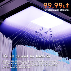 Brosse à dents support de stérilisation mural UVC brosse à dents désinfectant couverture Portable usage domestique Mini brosse à dents stérilisateur - Product Image 4