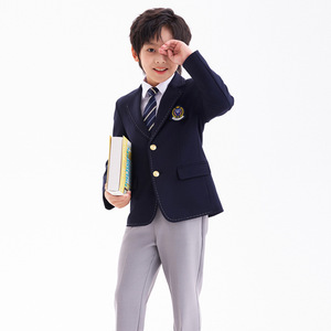 ชุดเครื่องแบบนักเรียนประถมและอนุบาลสำหรับเด็กกระโปรง<span class=keywords><strong>นักเรียน</strong></span>สไตล์อังกฤษใหม่ฤดูใบไม้ร่วง - Product Image 4
