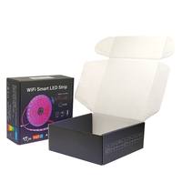 Faltbare Kartonbox mit individuellem Logo, matter Laminierung und Schaumstoffeinlage für kleine Versandverpackungen, Seife, Kosmetik, Versandkarton