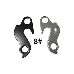 Soporte para Bicicleta Naogo 10 #   Herrajes de Precisión Forjados en Aleación de Aluminio, Color Plata y Negro - Product Image 4