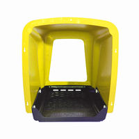 Pondoir en plastique pour poules pondeuses, modèle Community Free Hole, pour usage local