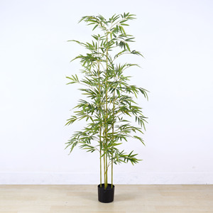 Plante <span class=keywords><strong>en</strong></span> <span class=keywords><strong>pot</strong></span> de <span class=keywords><strong>bambou</strong></span> artificiel <span class=keywords><strong>en</strong></span> promotion avec tige <span class=keywords><strong>en</strong></span> plastique détachable pour la décoration intérieure - Product Image 2