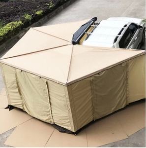 Customized 270 Awning Four-Season Waterproof Quick Opening LED Light Side Walls Car Roof Top <b>Tent</b> - Product Image 5