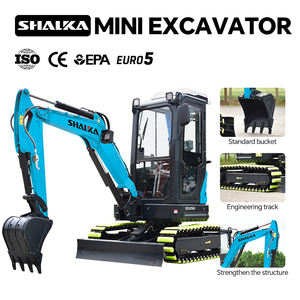 Escavatore Mini SHANDING da 3,5 Tonnellate con Motore EPA/Kubota, Macchina Scavatrice da 2 Tonnellate in Vendita, Prezzi Escavatori da 1 Tonnellata - Product Image 6