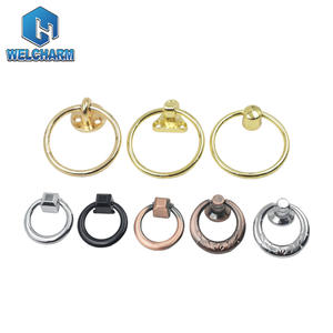 Boutons de porte en fer dorés, poignées rondes, boutons décoratifs pour canapé, lit, boucle, pour la cuisine et les meubles de chambre à coucher - Product Image 4