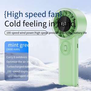 Contemporary Hotel Mini Summer <b>Fan</b> Hotel Handheld <b>Fan</b> Rechargeable Class A Small Size Cooling <b>Fan</b> - Product Image 1