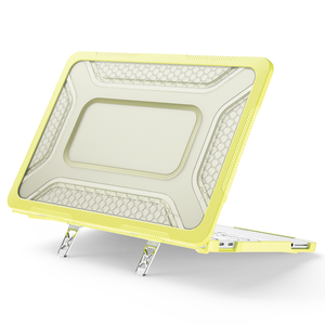 <span class=keywords><strong>Funda</strong></span> Protectora 2 en 1 a Prueba de Golpes para MacBook Neo de <span class=keywords><strong>13</strong></span> <span class=keywords><strong>Pulgadas</strong></span>, Carcasa Rígida Transparente con Borde Suave, Modelo A3404, Antihuellas - Product Image 3