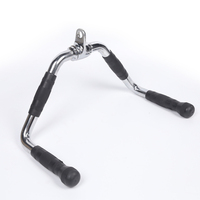 Accessoire de machine à câble Iron Fitness avec poignées chromées pour exercices de tirage vertical – Utilisation en salle de sport