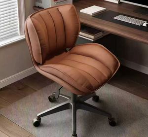 Silla de Computadora, Silla de Oficina, Silla de Estudio para el Hogar, Silla Cómoda para Sentarse, Respaldo de Escritorio, Silla Giratoria Ajustable - Product Image 4