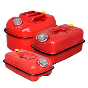 Bidon à <span class=keywords><strong>essence</strong></span> horizontal en acier rouge de 5/10/20 L <span class=keywords><strong>pour</strong></span> <span class=keywords><strong>bateau</strong></span>/4x4/voiture/camping avec bec intégré - Product Image 1