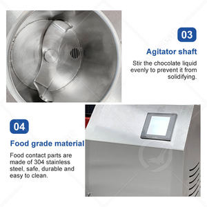 オーシャン電動自動溶解テンパリング液体ホットチョコレートソースファウンテンタップマシンチョコレートディスペンサー - Product Image 4