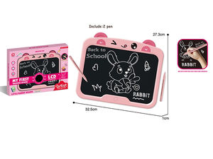 Çocuk bulmaca eğitim interaktif oyun oyuncaklar ayı dinozor tavşan ördek hayvan eğlenceli LCD çizim tahtası oyuncaklar yazma tableti çocuklar için - Product Image 3