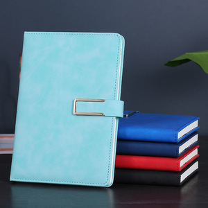 Agenda Creativa A5, Cuaderno de Imitación de Cuero Grueso, Juego de Libretas de Negocios, Libreta de Cuentas, Encuadernación Íntima, Logotipo Imprimible - Product Image 2