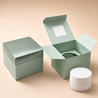 Boîte à cartes personnalisée de luxe avec inserts pour huiles essentielles, crèmes, cosmétiques, soins de la peau, emballage en carton