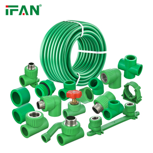 IFAN GB/T 18742 vente chaude en plastique PPR raccord de tuyau coude té capuchon Union PPR raccords de plomberie en Irak - Product Image 6