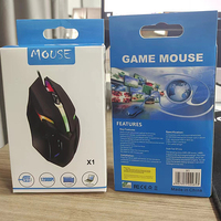 Mouse game lampu RGB berkabel OEM/ODM, mouse game kantor oyun fare, mouse game berkabel