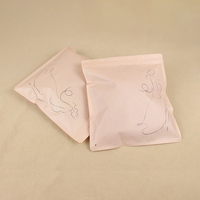 Emballage de vêtements personnalisé, sacs refermables réutilisables, sacs en plastique à fermeture éclair, étanches à l'humidité, pour chaussures et vêtements, chaussettes, sous-vêtements