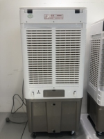 150W 60L Climatiseur Portable 3 Vitesses Mode Écran Tactile Télécommande Refroidisseur D'air Par Évaporation
