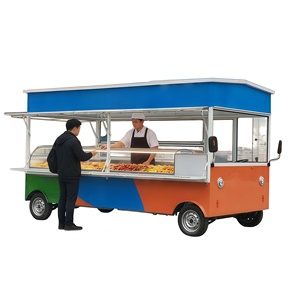 Camión de Comida Mini Totalmente Equipado en Venta en <span class=keywords><strong>España</strong></span>, Construcción de Acero Inoxidable, Diseño de 3 Ruedas, 1 Año de Garantía - Product Image 1