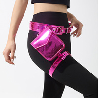 Hot 2024 nouvelle mode Y2K cuisse harnais Fanny Pack dames moto Sport taille ceinture réfléchissante tactique Micro Mini Gym jambe sac