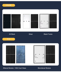 400W 500W 550W 600W 700W Panneau solaire pour système de stockage de batterie d'énergie solaire hors réseau - Product Image 6