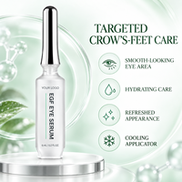 Sérum pour les yeux avancé, premium, anti-âge, raffermissant, lissant, rafraîchissant, pour les ridules, OEM ODM, à l'acide hyaluronique, EGF, caféine, usage quotidien