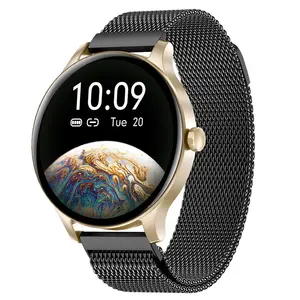Original Ny20 Smart Watch Offers Waterproof Stainless Steel Health Monitoring Low Price Bt Calling Function Smart Watch Phone