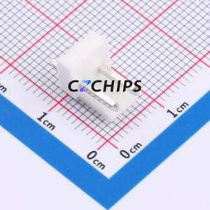 WAFER-VH3.96-2PZZ-W Wire-to-Board Pin Header Through hole Component (THT),P=3.96mm Connector 1x2P 3.96mm Through Hole VH - Product Image 1