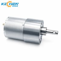 Moteur à engrenages GM37-3530 3-100 tr/min 12V/24V à couple élevé, moteur de 37 mm avec engrenages entièrement métalliques pour distributeurs automatiques, plateaux tournants