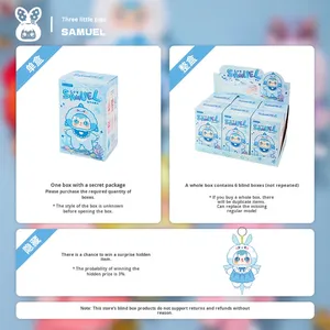 Kongjin San Xiao Mao Samuel Ocean วันรวมญาติชุดน่ารักทันสมัยกล่องตาบอดจี้แก้วของขวัญสาวๆ - Product Image 4