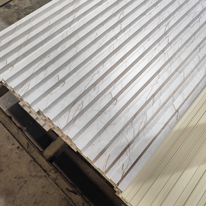 Revestimiento de Pared de Paneles de Madera Compuesta WPC con Diseños Personalizables, Revestimiento de Pared de Madera Plástica para Decoración Interior - Product Image 3