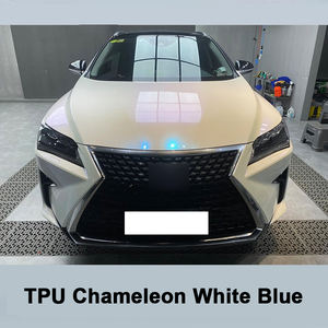 <span class=keywords><strong>8</strong></span> साल की वारंटी रंग बदल रहा TPPF गिरगिट सफेद नीले रंग की सुरक्षा लपेटा उच्च गुणवत्ता वाली सुपर एंटी स्क्रैच फिल्म - Product Image 5