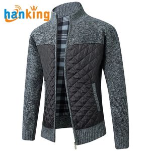 Veste Homme Solide Épaisse et Chaude Décontractée Coupe Slim Col Montant Manteau pour Automne Hiver Manches Longues Manteau Vintage J0039 - Product Image 5