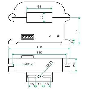 เซนเซอร์กระแสซีรีย์ SIHD-KF4ขั้นสูงความแม่นยำสูงพร้อมการดริฟท์ต่ำและการตอบสนองที่รวดเร็ว - Product Image 2