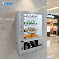 Máquina Expendedora de Bebidas y Snacks Mini de Pared RaiseFun, Máquina Expendedora Automática Inteligente de Bebidas de China al por Mayor