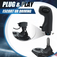 Pommeau de levier de vitesse de simulateur de vitesse haut bas USB PC pour Logitech G923 G29 G27 G25 TH8A pommeau de levier de vitesse USB pour jeux de camion ATS ETS2 HB07